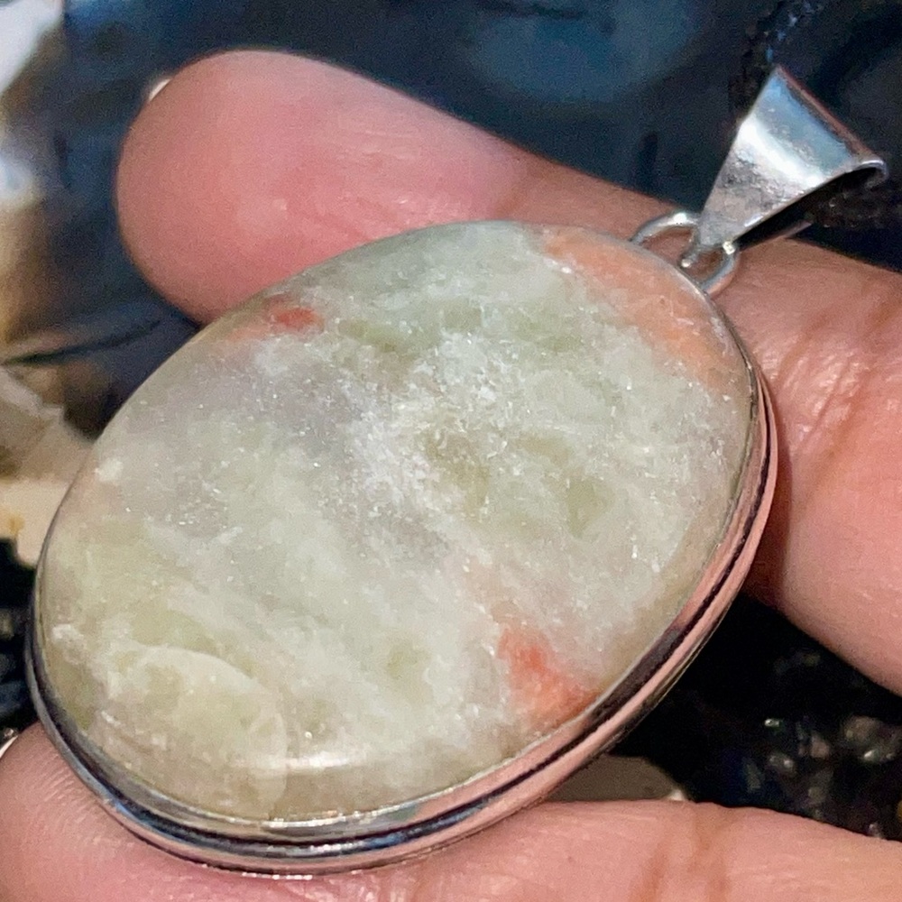 Green Apophyllite Pendant 2”